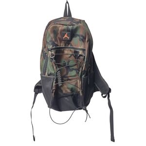Vintage Nike Air Jordan Camo Backpack Woodland Camouflage Jumpman Logo